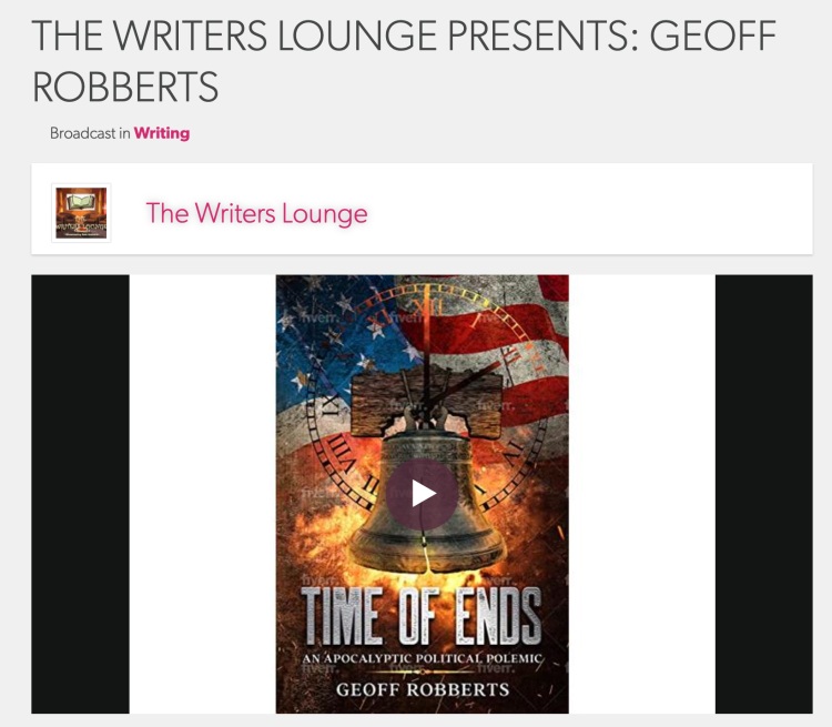The Writers Lounge podcast with Geoff Robberts